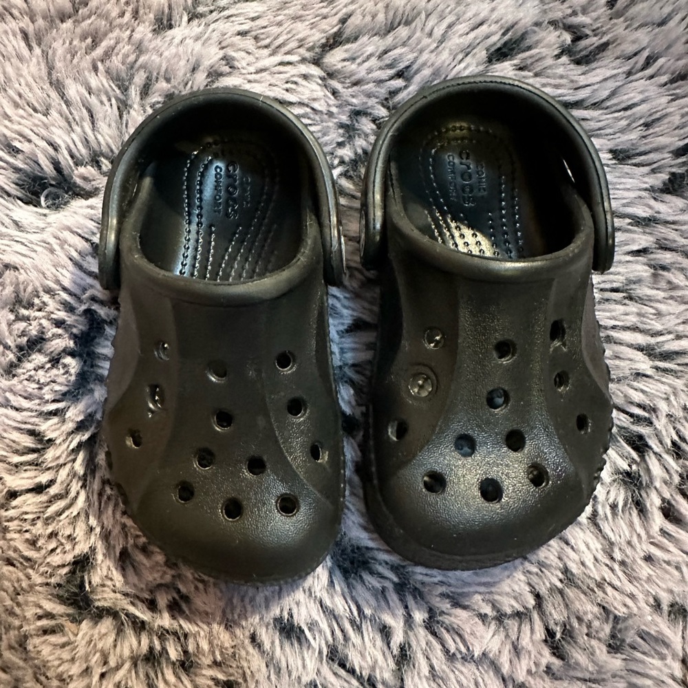 Black Toddler Crocs
